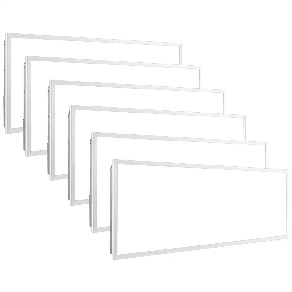 Hot-sell 595*1195 600*1200mm 2*4 Backlit LED Panel Light  60W 72W / 96W